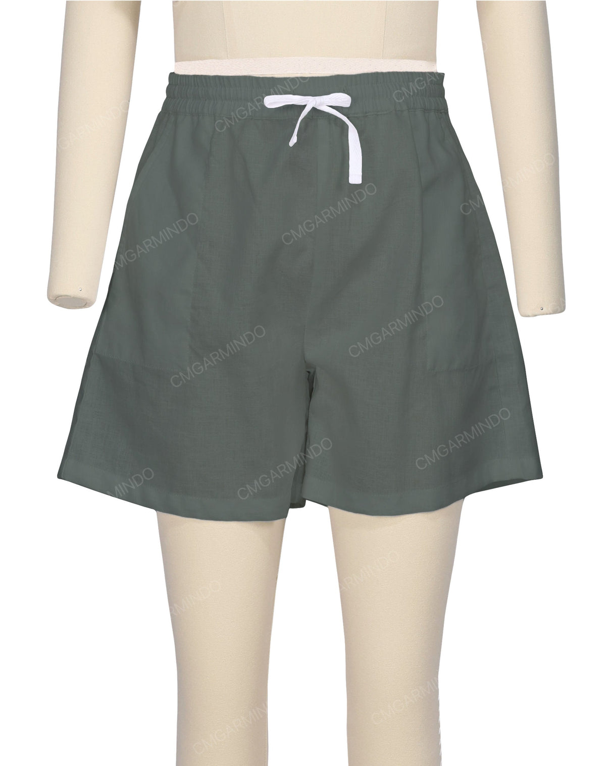 Elastic Waist Shorts