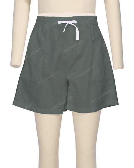 Elastic Waist Shorts