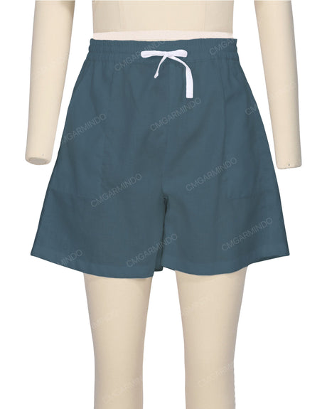 Elastic Waist Shorts