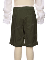 Cuffed Hem Walking Shorts
