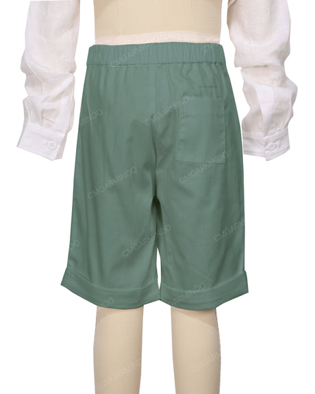 Cuffed Hem Walking Shorts