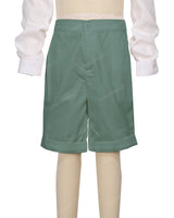Cuffed Hem Walking Shorts