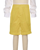 Cuffed Hem Walking Shorts