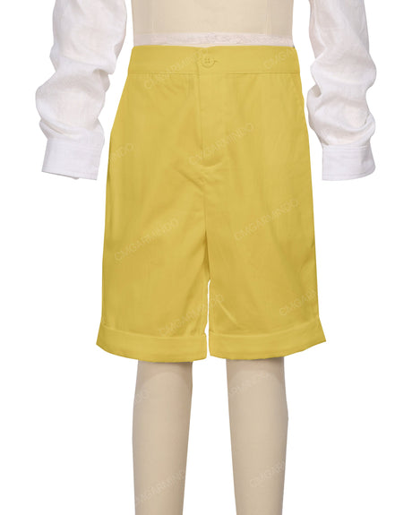 Cuffed Hem Walking Shorts