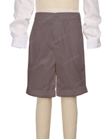 Cuffed Hem Walking Shorts