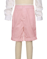 Cuffed Hem Walking Shorts
