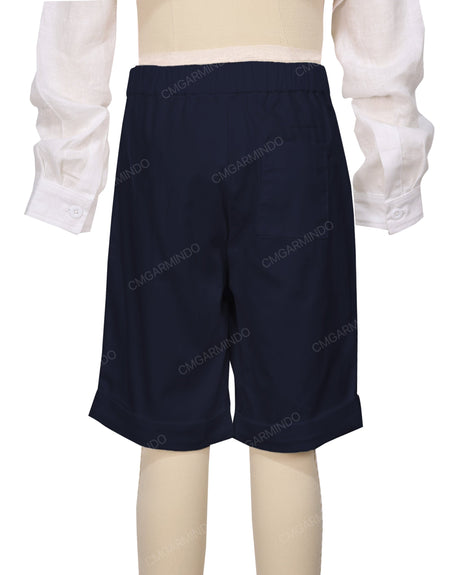 Cuffed Hem Walking Shorts