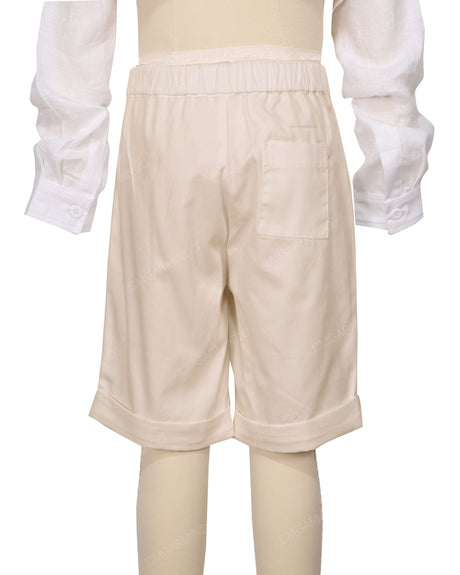 Cuffed Hem Walking Shorts