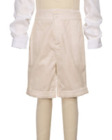 Cuffed Hem Walking Shorts