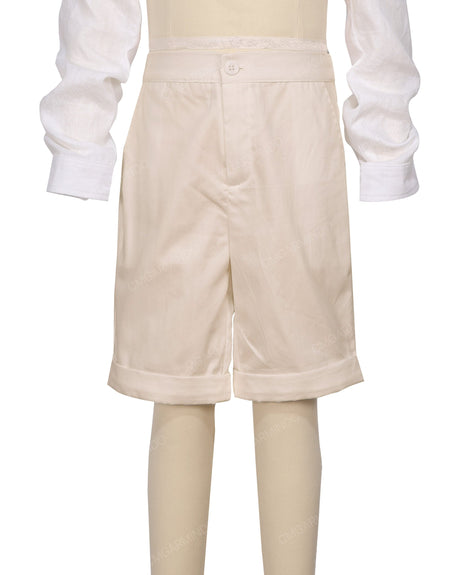 Cuffed Hem Walking Shorts