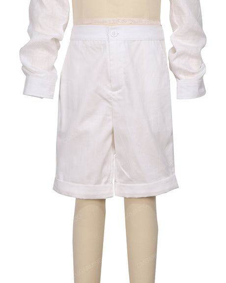 Cuffed Hem Walking Shorts