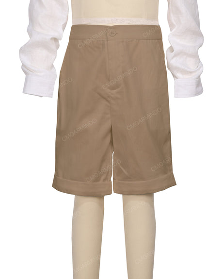 Cuffed Hem Walking Shorts