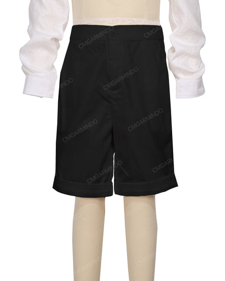 Cuffed Hem Walking Shorts