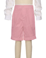 Cuffed Hem Walking Shorts