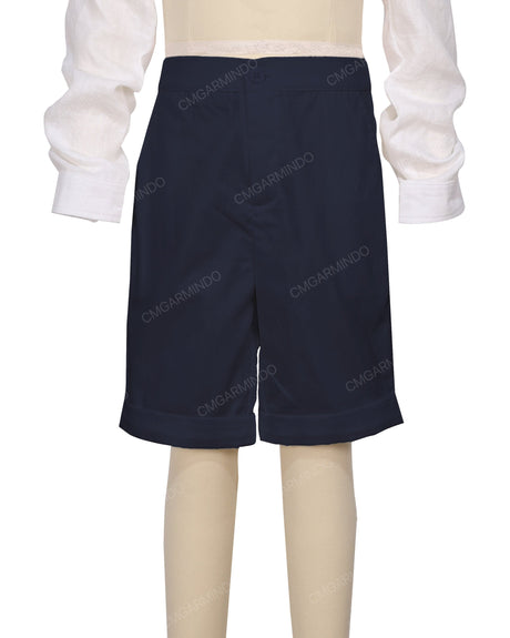 Cuffed Hem Walking Shorts