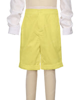 Cuffed Hem Walking Shorts