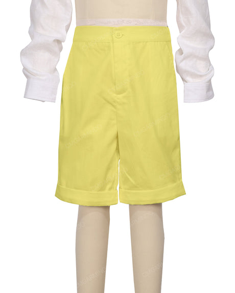 Cuffed Hem Walking Shorts