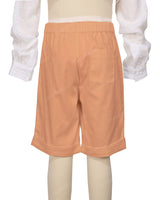 Cuffed Hem Walking Shorts
