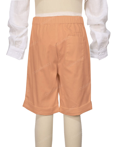 Cuffed Hem Walking Shorts