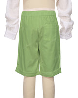 Cuffed Hem Walking Shorts