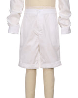 Cuffed Hem Walking Shorts