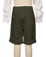 Cuffed Hem Walking Shorts