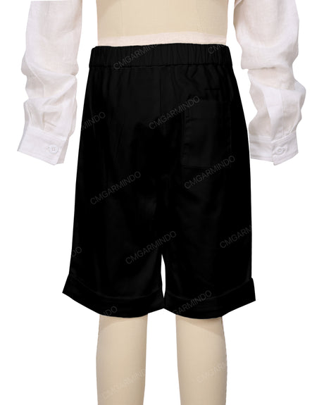 Cuffed Hem Walking Shorts