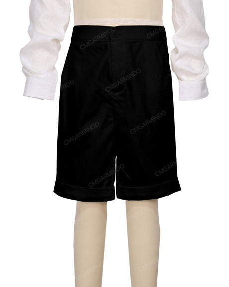 Cuffed Hem Walking Shorts