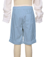 Cuffed Hem Walking Shorts