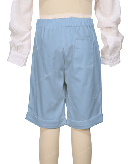 Cuffed Hem Walking Shorts