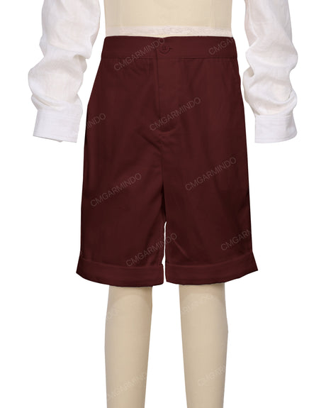 Cuffed Hem Walking Shorts