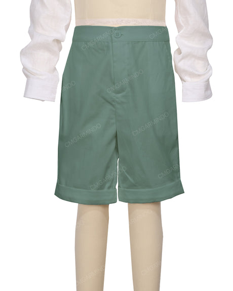 Cuffed Hem Walking Shorts