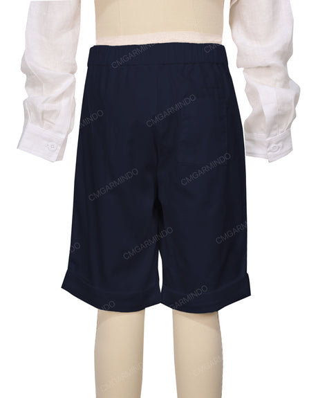 Cuffed Hem Walking Shorts