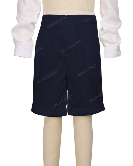 Cuffed Hem Walking Shorts