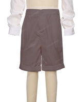 Cuffed Hem Walking Shorts