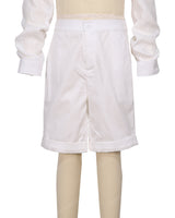Cuffed Hem Walking Shorts