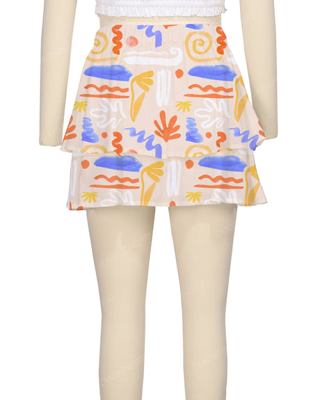 Tiered Skirt