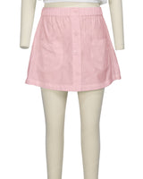 Button Up Skirt