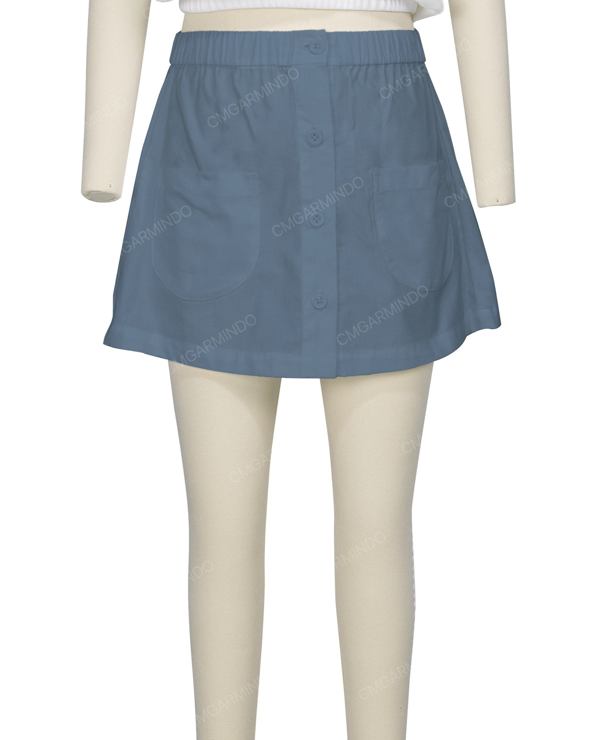Button Up Skirt