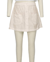 Button Up Skirt