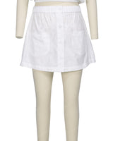 Button Up Skirt
