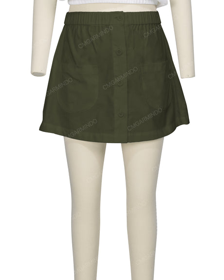 Button Up Skirt