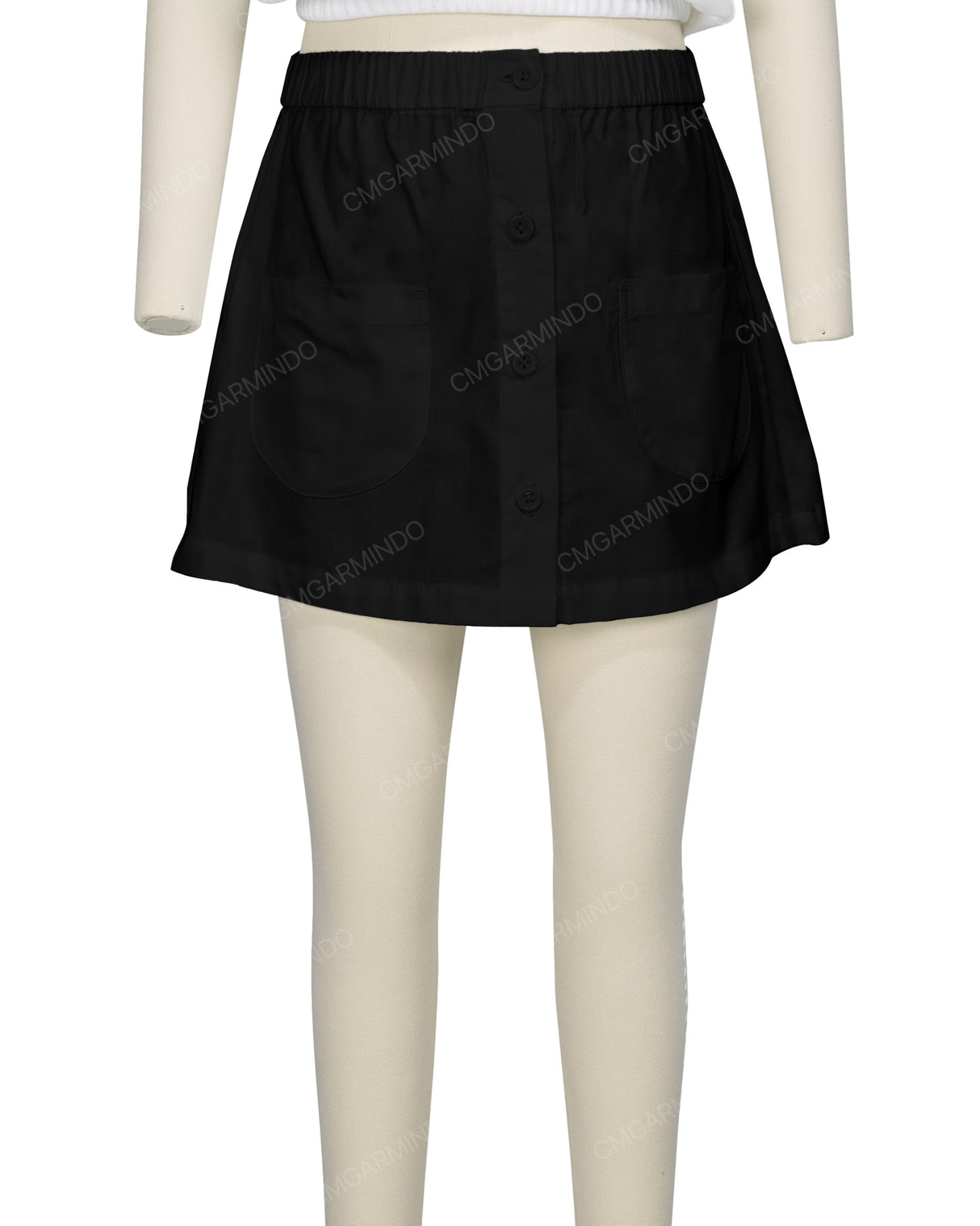 Button Up Skirt