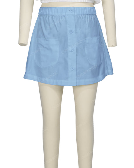 Button Up Skirt