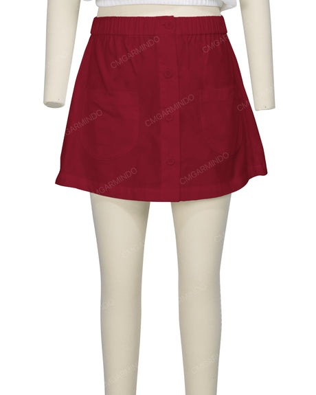 Button Up Skirt