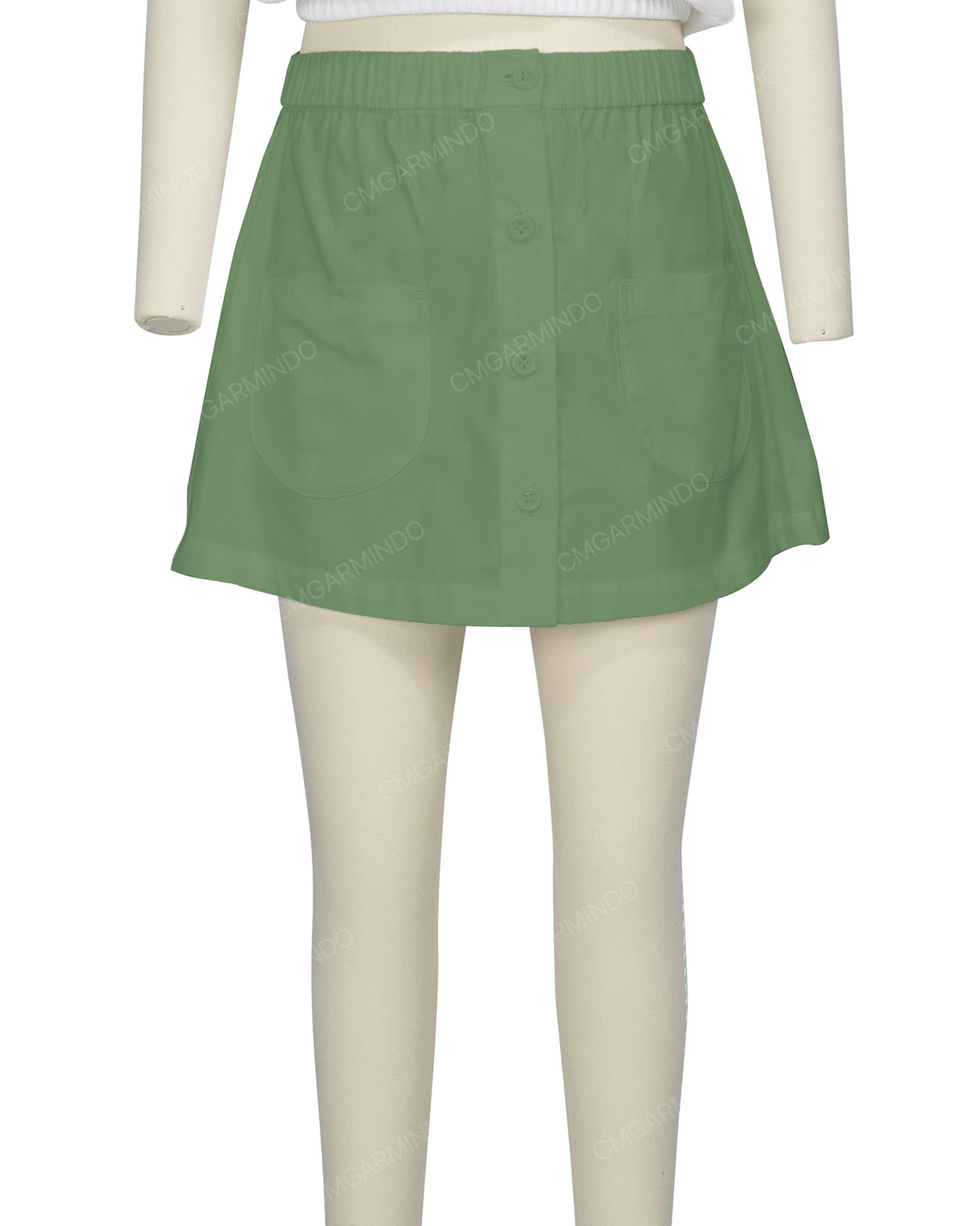 Button Up Skirt