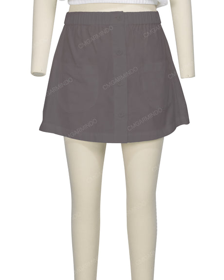 Button Up Skirt