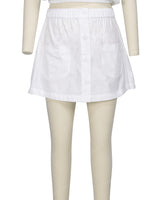 Button Up Skirt