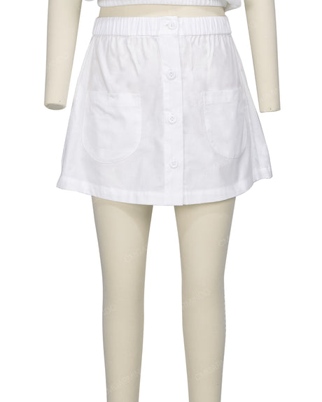 Button Up Skirt