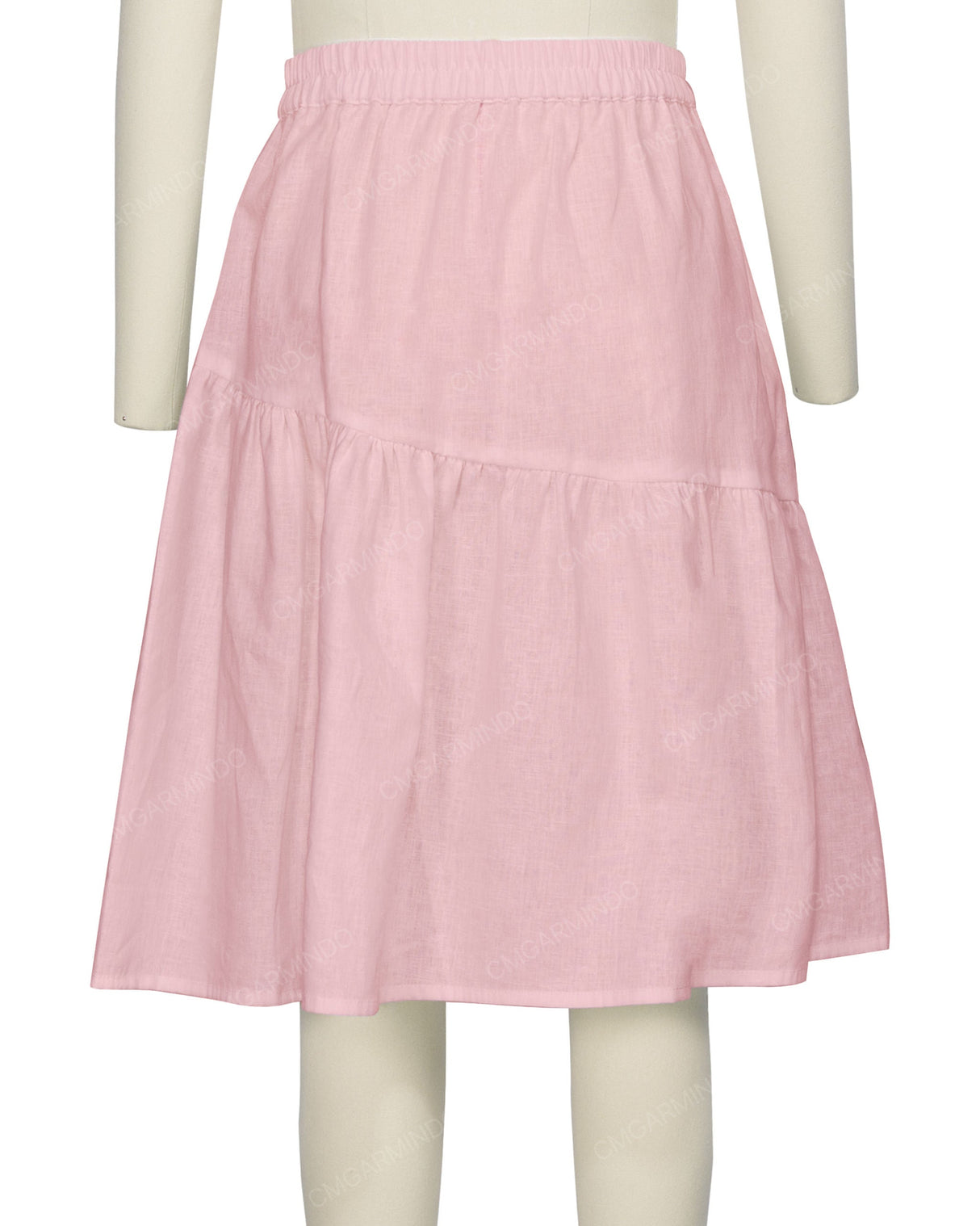 Asymmetrical Ruffle Skirt